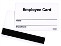 Alternate image for Employee Card Design 2 with magnetic stripe.