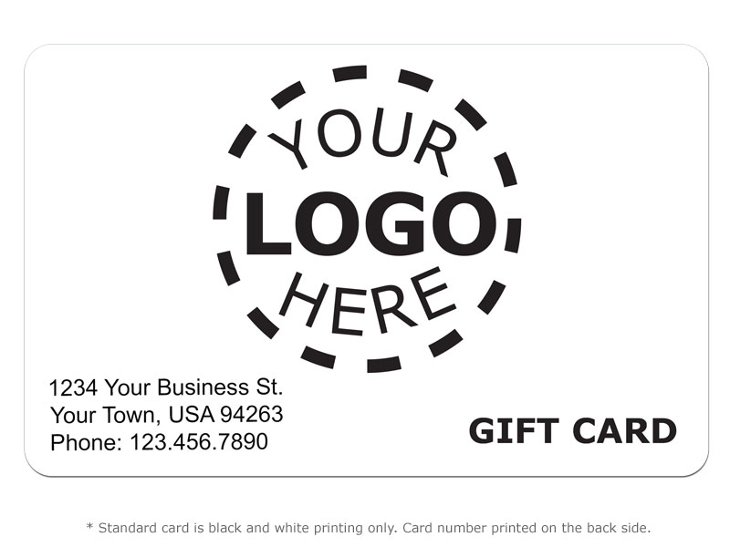 Custom Logo Gift Card Product Image