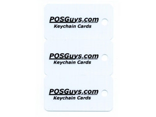 POSGuys.com Keychain Cards 3-Up Standard