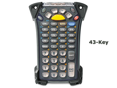 Motorola Zebra MC9090-GJ0HJEFA6WR Mobile PC Barcode Scanner WiFi 53 key Pistol 