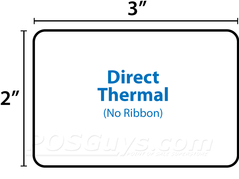 Z-Perform Direct Thermal Industrial Label Photo