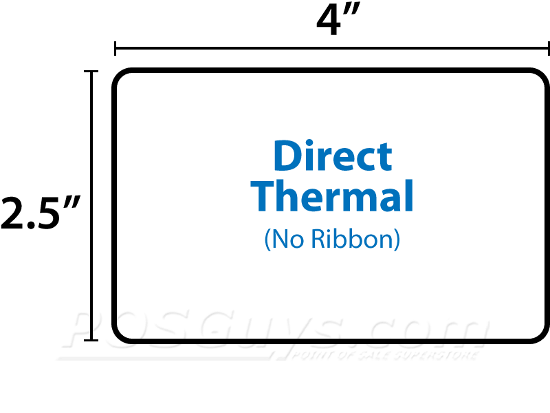 Z-Perform Direct Thermal Industrial Label Photo