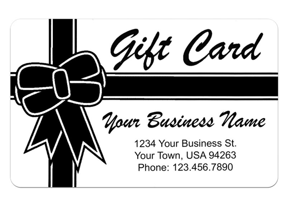 Gift Card (Ribbon) Photo