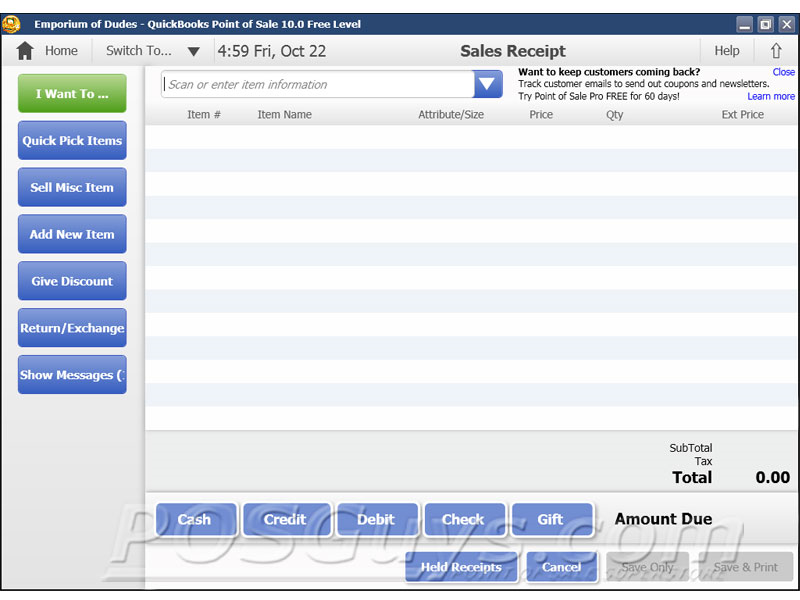 QuickBooks Point of Sale Pro Product Image