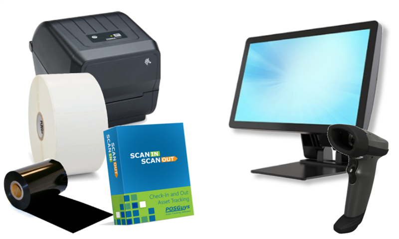 Scan In Scan Out Asset Tracking System Product Image