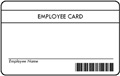 Alternate image for Pre-Printed Employee Cards