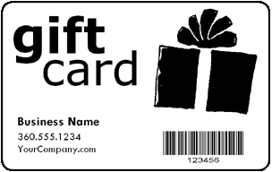 Pre-Designed Customer Gift Cards Product Image