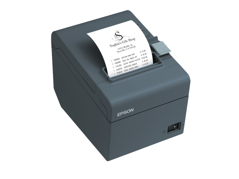 Pos Thermal Label Printer Epson Tm T20II Printer Thermal USB 
