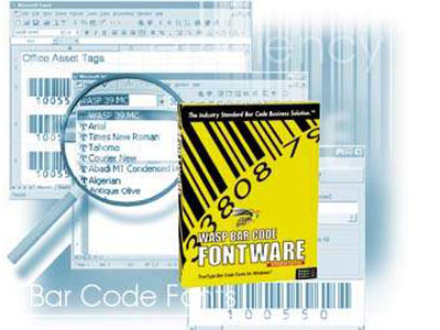 wasp barcode font